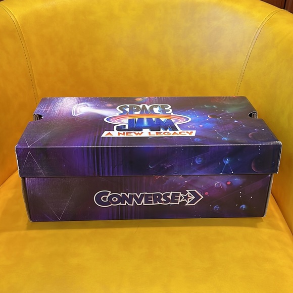 High Top Converse Chucks “Space Jams” - Picture 7 of 7